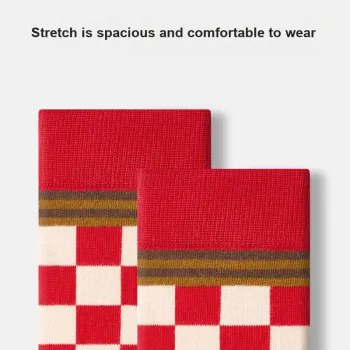 Primeet Mid Calf Socks Unisex Box 5 Pack
