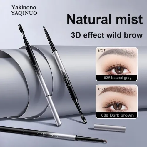 YAQINUO 3D-эффект DUAL Лезвие Точность карандаш для бровей для гладкого и естественных результатов