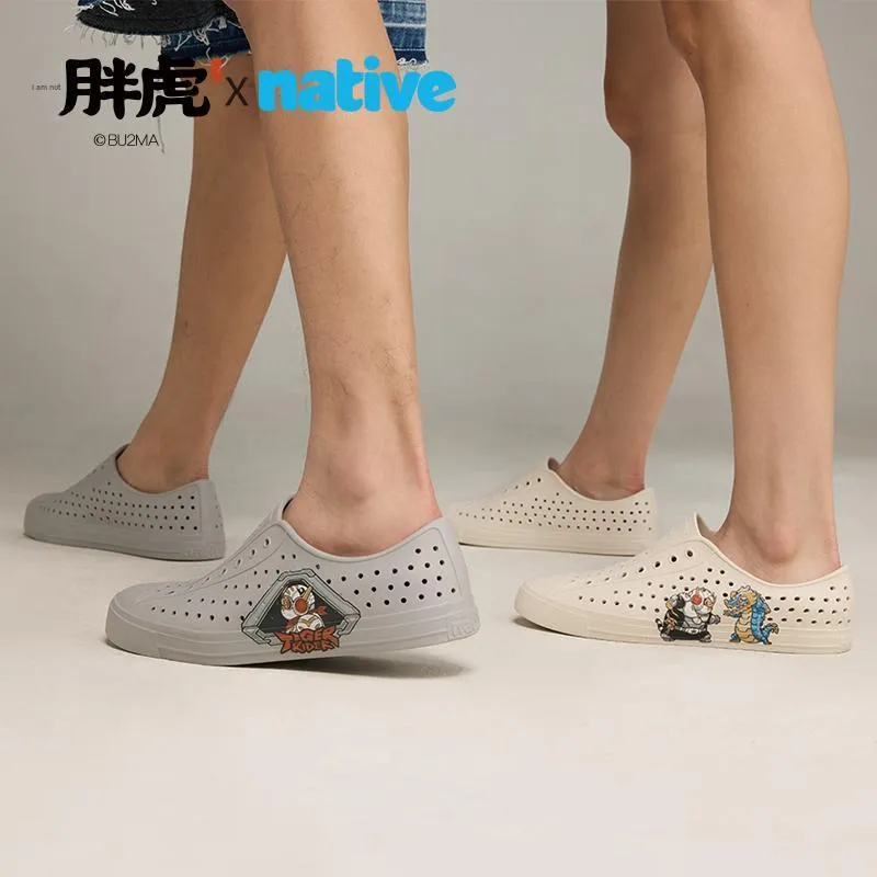 I Am Not A Fat Tiger x Native Shoes Bloom Clogs Unisex-5