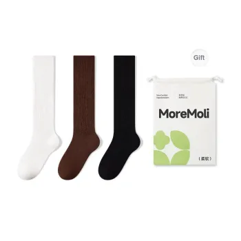 Moremoli Knee High Socks Women's 3 Pack