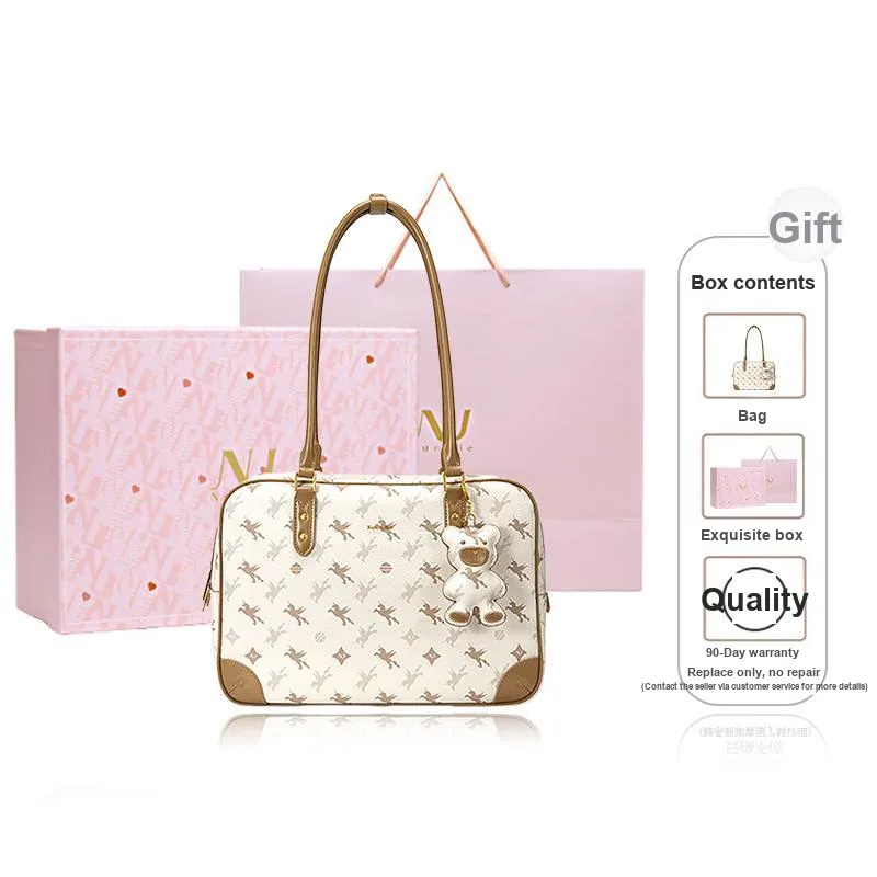 NUCELLE PVC Bowling Ball Shoulder Bag Women's Multicolor