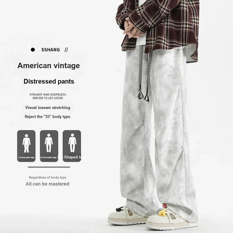 METE WHALE MT Casual Pants Unisex-1