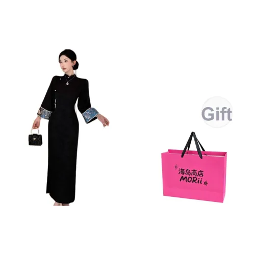 MORii Короткий рукав Платье Женское