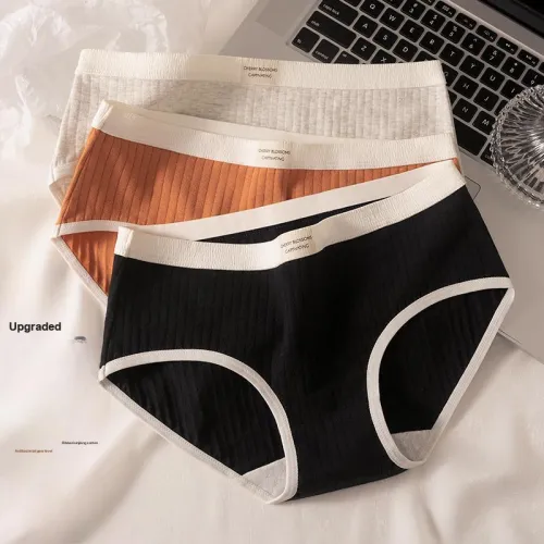 MIIOW Trend Party Series Underpants Women's Shopping Bag 3 Pack