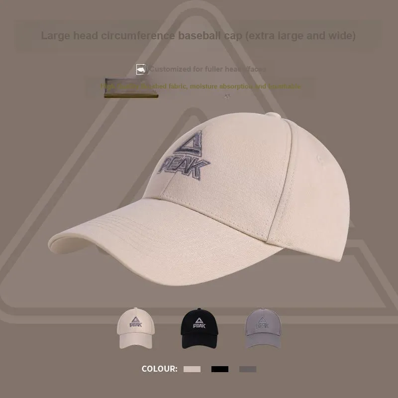 PEAK Cotton Baseball Caps Unisex Multiple Colors-1