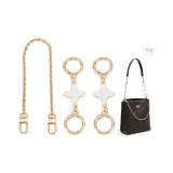 Four-Leaf Clover Extender Chain 10cm*2+Decorative Chain