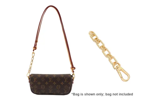 Xiashi Metal Compatibility LV Bag Shoulder Strap Extension Accessories Women's Gold