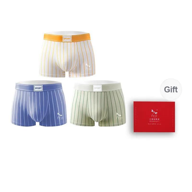 RED DRAGONFLY Underpants Men's 3 Pack Gift Box Set-10