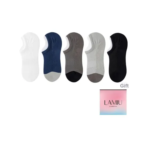 Lan Miao No Show Носки Мужской Сумка для покупок Combo Set