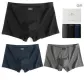 Narrow Waistband 3 Pack Box Included (Black+Dark Gray+Navy Blue) 100% cotton High-Rebound Antibacterial