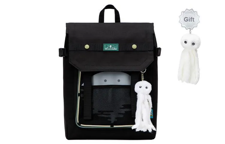 MR.ACE HOMME Polyester Laptop Backpack Regular Unisex White-5