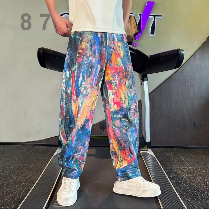 FRQ Casual Pants Unisex Image Color-2
