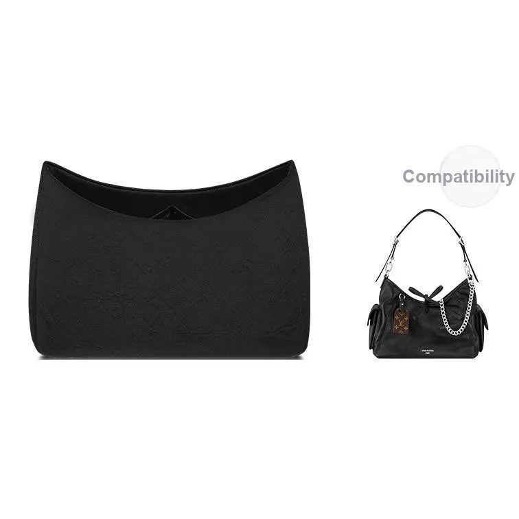FANJI DuPont Paper Liner Bag Small Size Unisex All Black/Meteorite Gray