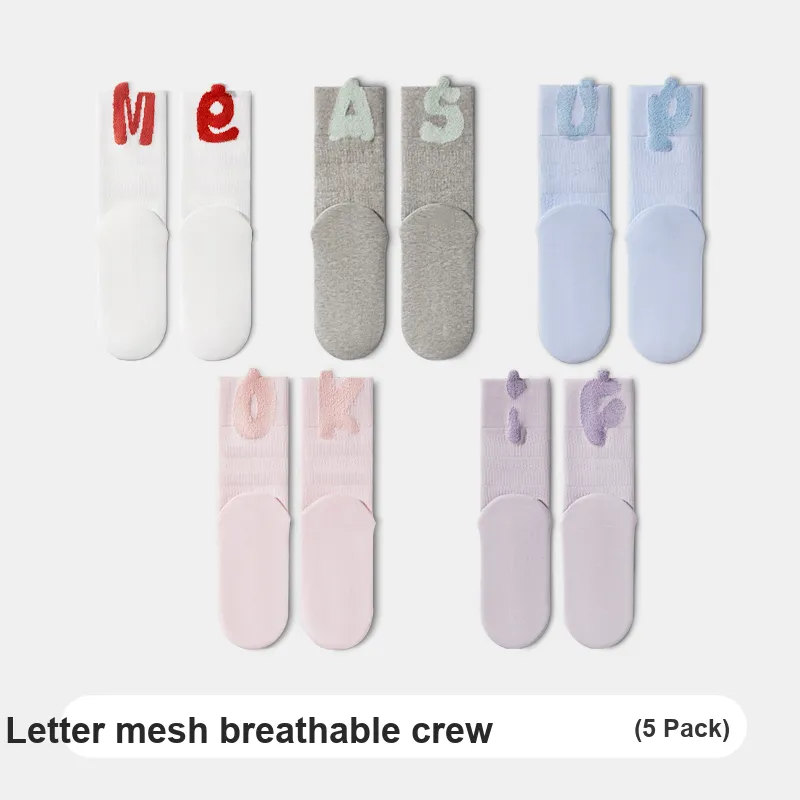 JKN Mid Calf Socks Women's Combo Set-31