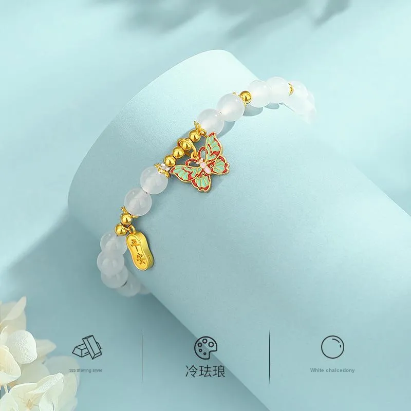 Royal Heaven's Choice Chalcedony Bracelets Unisex-1