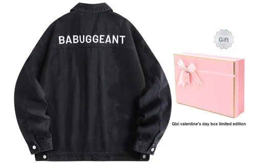 BABUGGE Denim Jackets Unisex