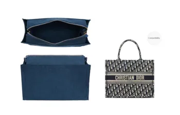 GUYI Original Fleece Bag Accessory Tote Liner Bag Stand Storage & Organization Medium Bag Bag Strap Unisex Blue Black
