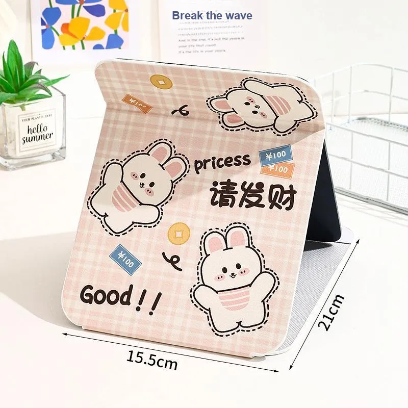 Future Maple Home Use Foldable Mirror Cute And Portable Make Up Mirrors-3