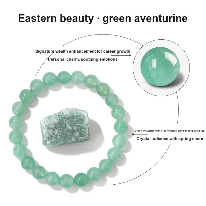 CIROCCO Aventurine Jade Bracelets Unisex-1