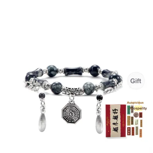 MEOBURLIY Colored Glaze Bracelets Unisex