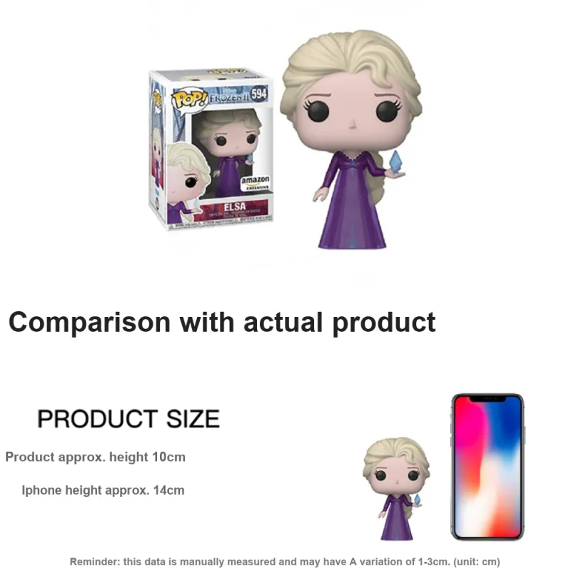 Funko Pop! Disney Frozen Ii Elsa Amazon Exclusive Figure #594-3