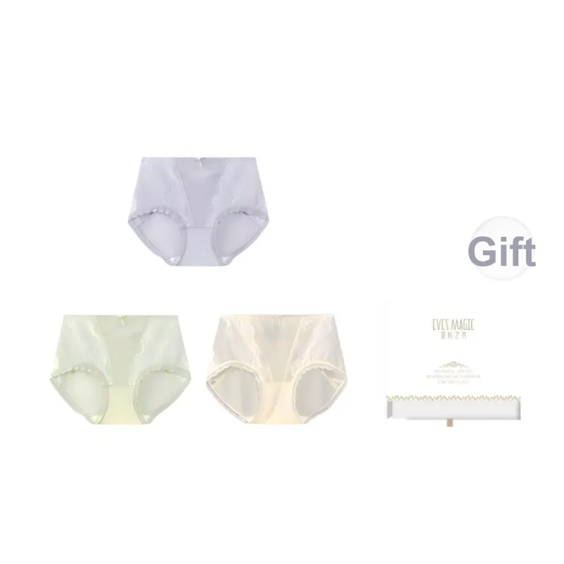 XIA.WA.ZHI.XIU Underpants Women's Shopping Bag 3 Pack-56