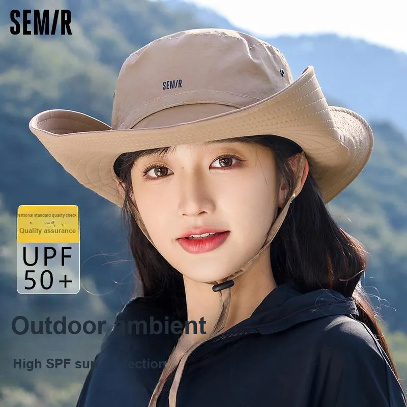 SEM/R Polyester Bucket Hats Women's-5