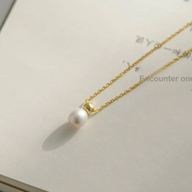 YUDIAN Freshwater Pearl Necklaces Women's-5