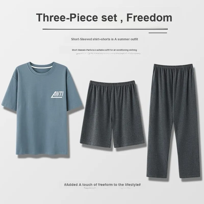 Mulong family Men Pajama Sets-2