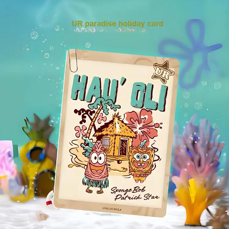KAYOU SpongeBob Fun Times Collectible Card Special Edition Animation Merch Card IP/Anime Cards Whole Box-1