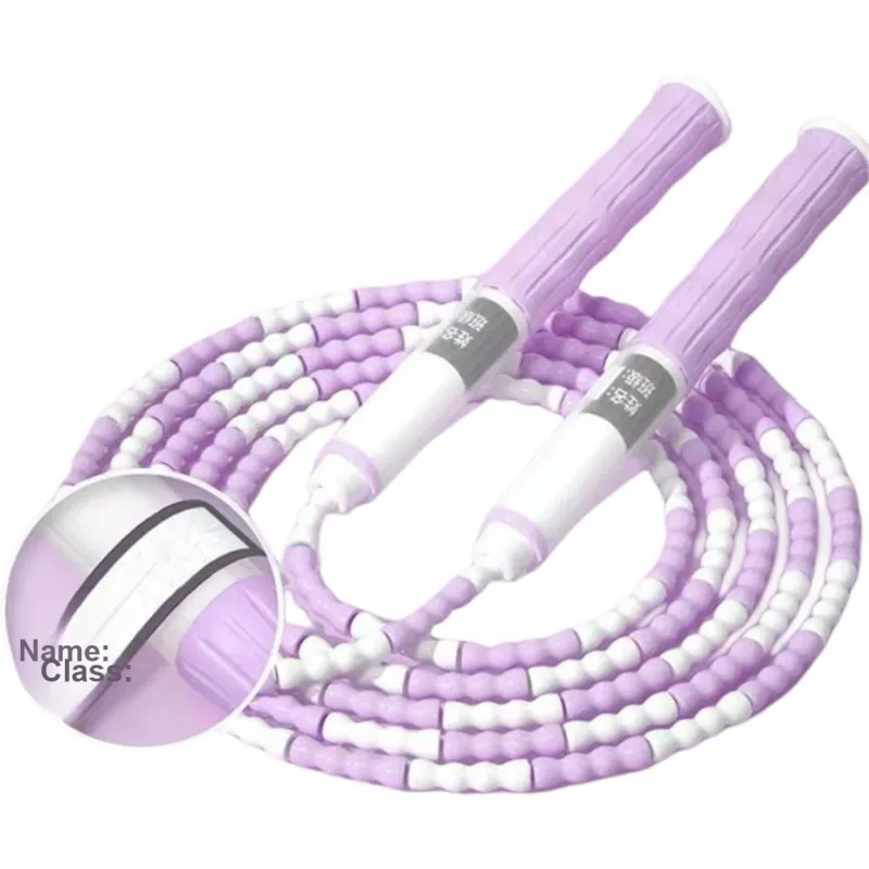 Leading The Way Casual Entertainment Non Countable Jump Ropes Kids Silicone Handle PVC Rope-2