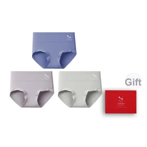 RED DRAGONFLY Хлопковые трусы женские 3 штуки набор в подарочной коробке