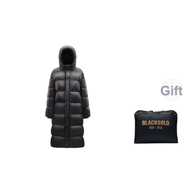 GOLDFARM Down Jacket Unisex Black
