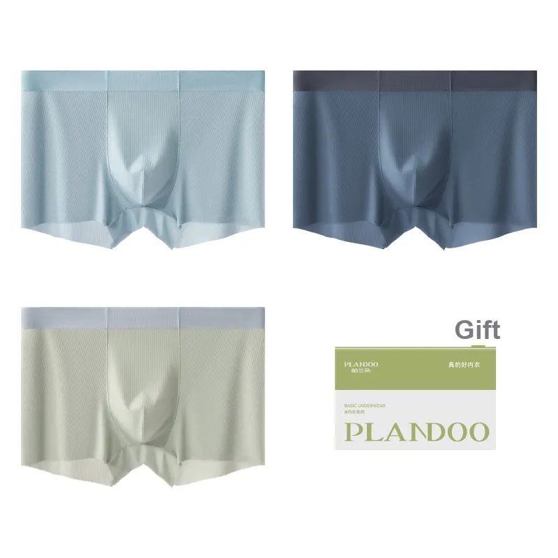 PLANDOO Underpants Men's Shopping Bag 3 Pack-8