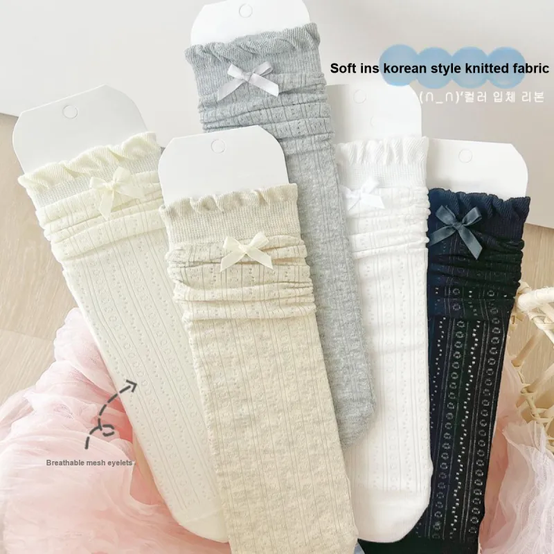 AUGUST Mid Calf Socks Women's 4 Pack-6