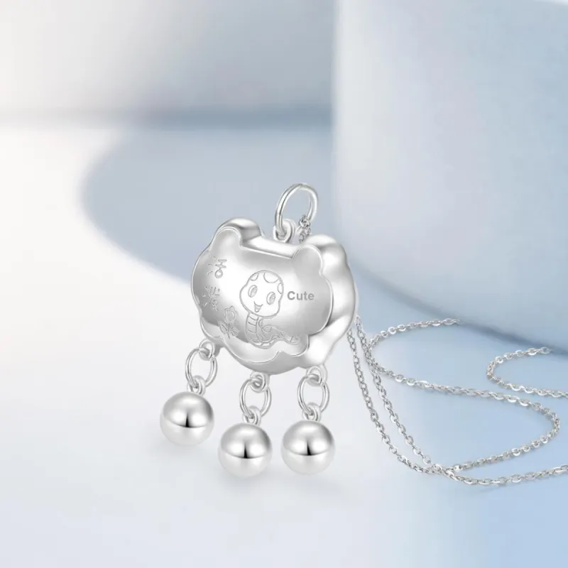 Mokinggran S 990 Silver Necklaces Kids'-4