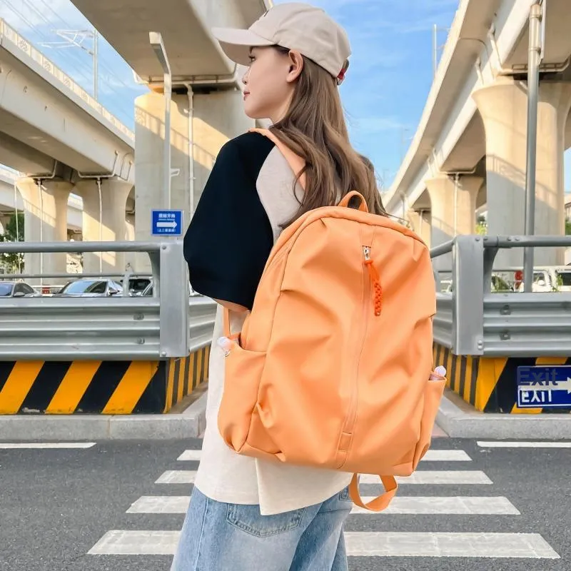 Tong Tong Rabbit Nylon Backpack Large Size Unisex Multicolor-7