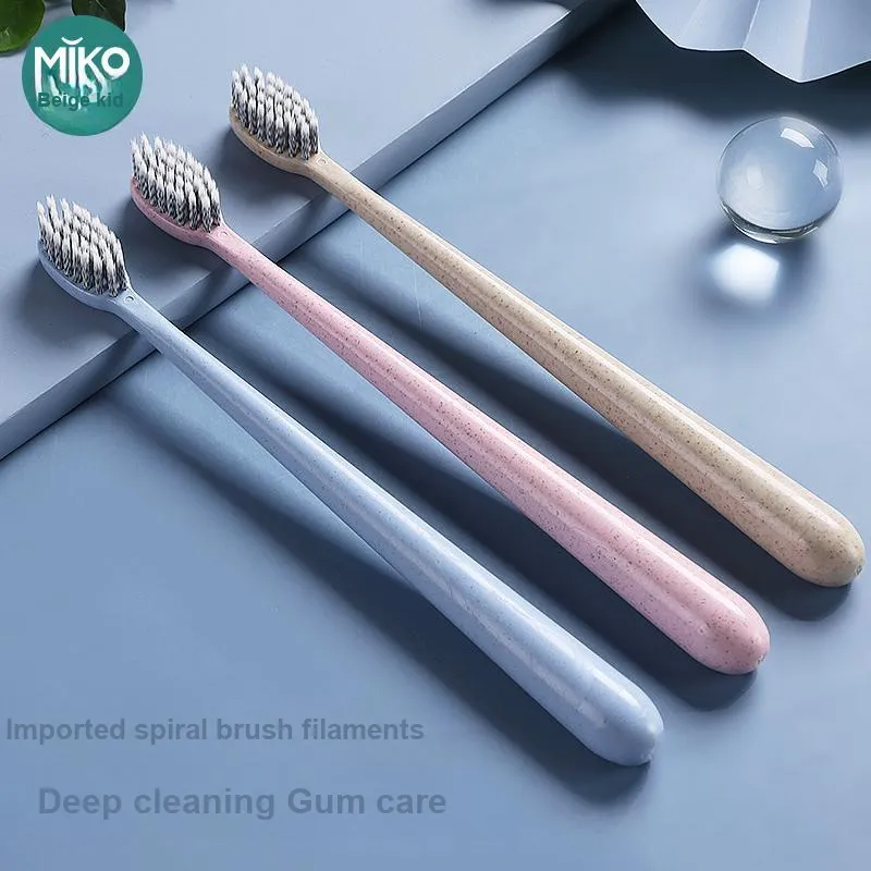MIKEMEIZHUANG Soft Hair Small Head Eco-Friendly Material Toothbrushes Portable Independent Pack-1