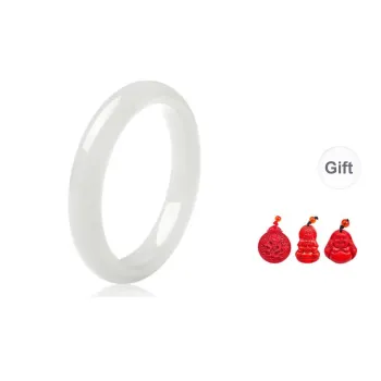 MUGONGZI Colored Glaze Jade Bangles Women's