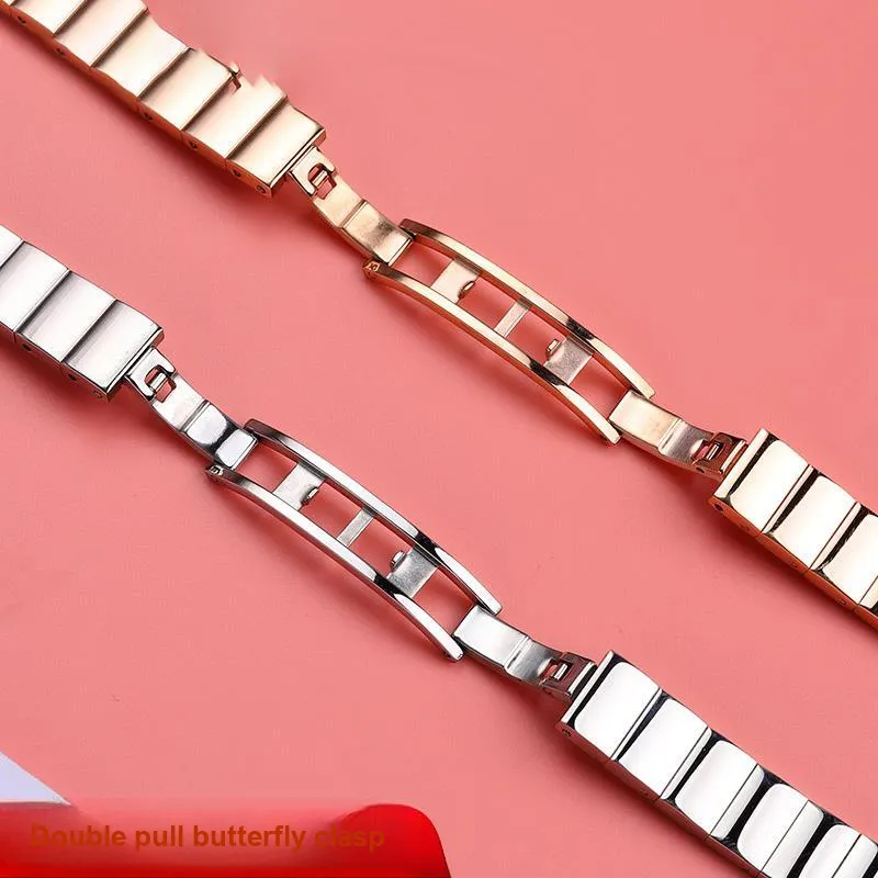 Craftsman Watch Band Compatible With Swarovski 5376839 5376812 5376830 Notch Stainless Steel 10mm Unisex-2