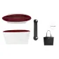 City33 Black Silver Set (2-Piece Set/Economical and Convenient)