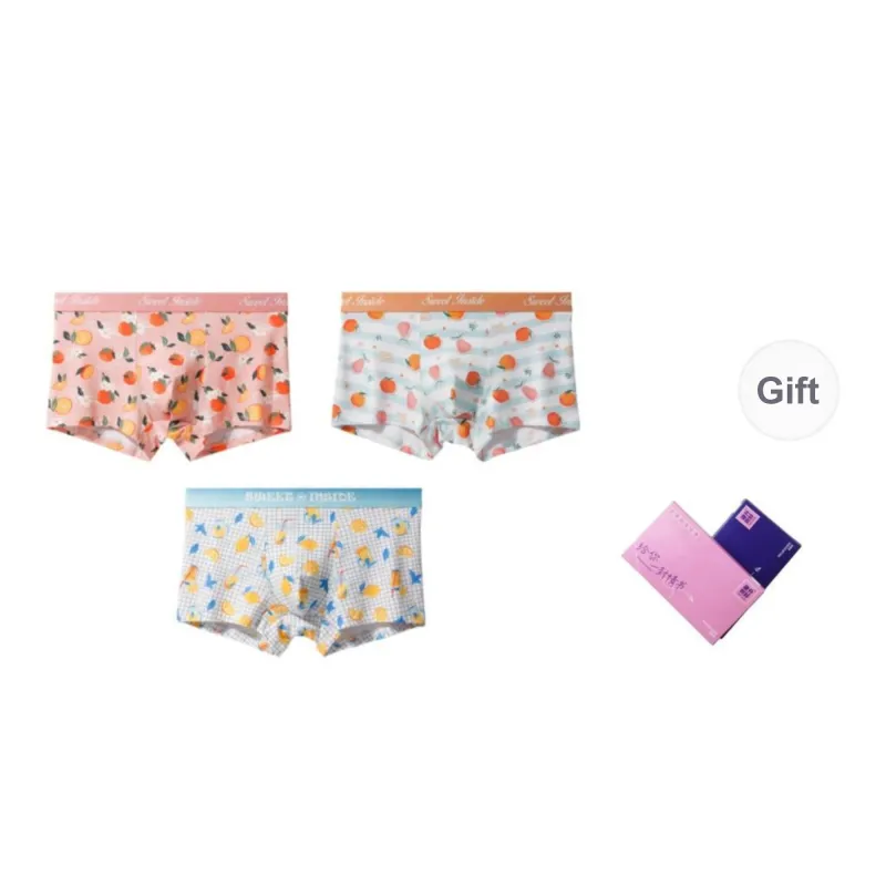 Qiao Ni Tong Underpants Men's Box 3 Pack-0
