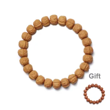 LIYUNMUXUE Monkey Head Walnut Bracelets Unisex
