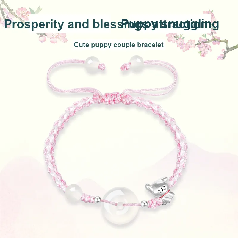 MOVER Sterling Silver Rope Bracelets Unisex-1