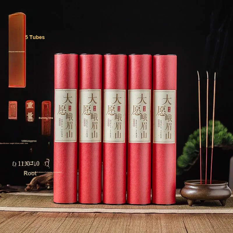 Waiters SF Mount Emei Samantabhadra Vow Incense 250g Cylindrical Fragrance-7