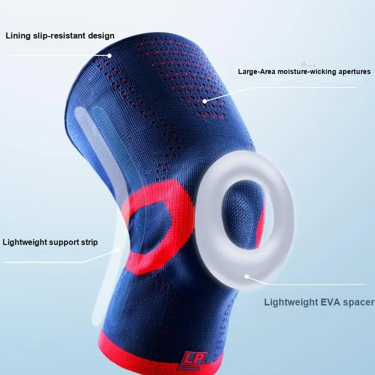 LP SUPPORT Volleyball Basketball Fitness Other Unisex Polyester Polyamide Elastane Knee Pads-8
