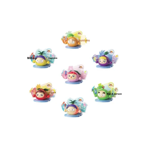 F5 Конструкторы Фрукты Attack Transforming Ананас Снег Blower Слепые коробки Один Mystery Коробка Целая коробка 6 шт