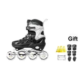[Upgraded Double Buckle-Flagship]Black+Protective Gear 6-Piece Set+Gift Pack
