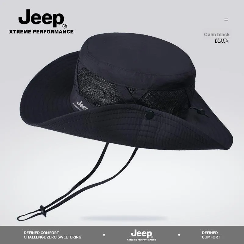Jeep Polyester Bucket Hats Unisex-1