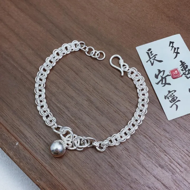 BKBU 990 Foot Silver Bracelets Unisex-4